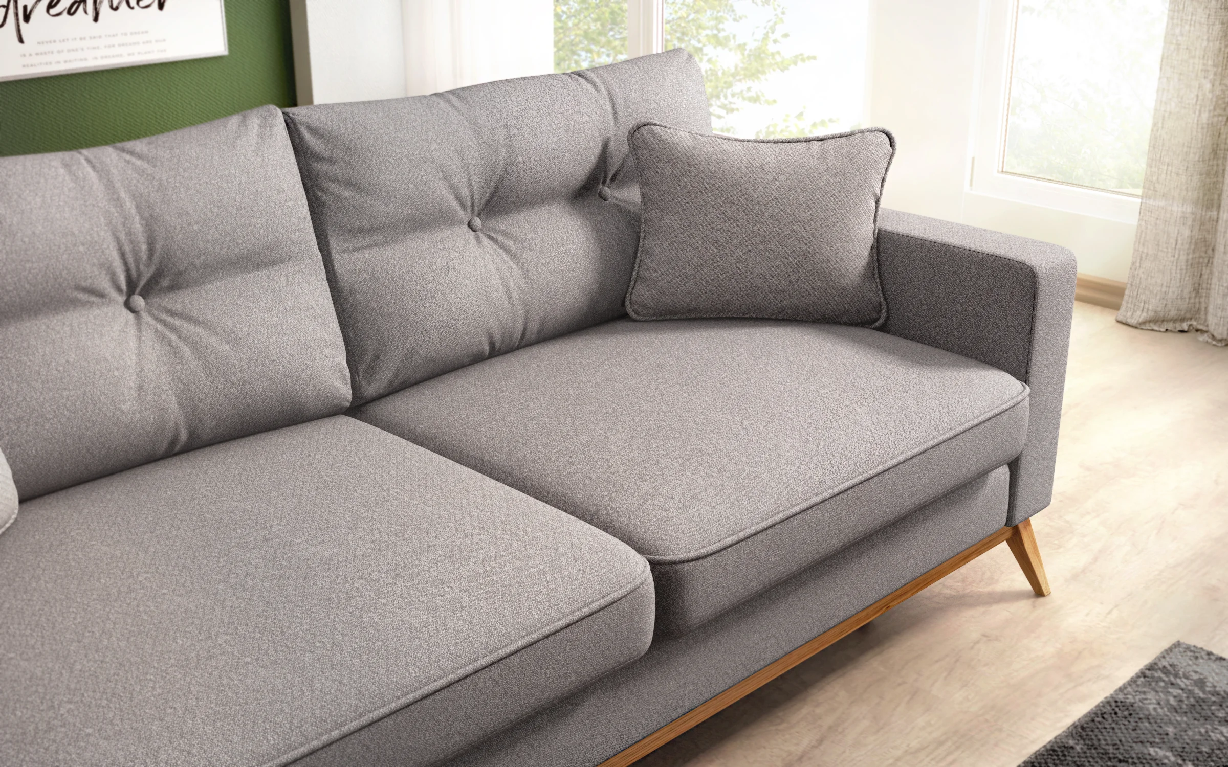Contemporary Scandinavian Style Sofa - detail 2