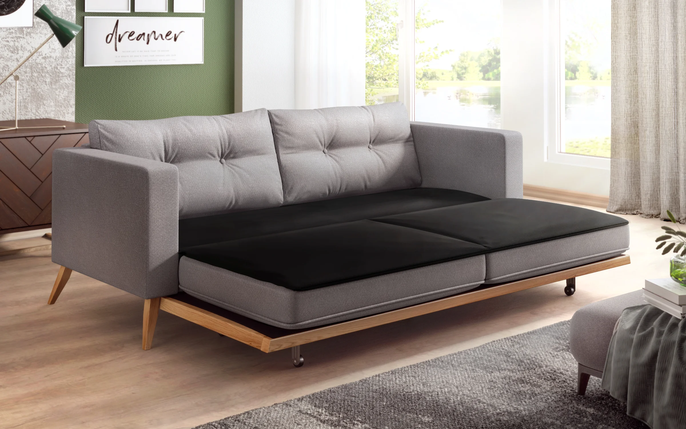 Contemporary Scandinavian Style Sofa - detail 3