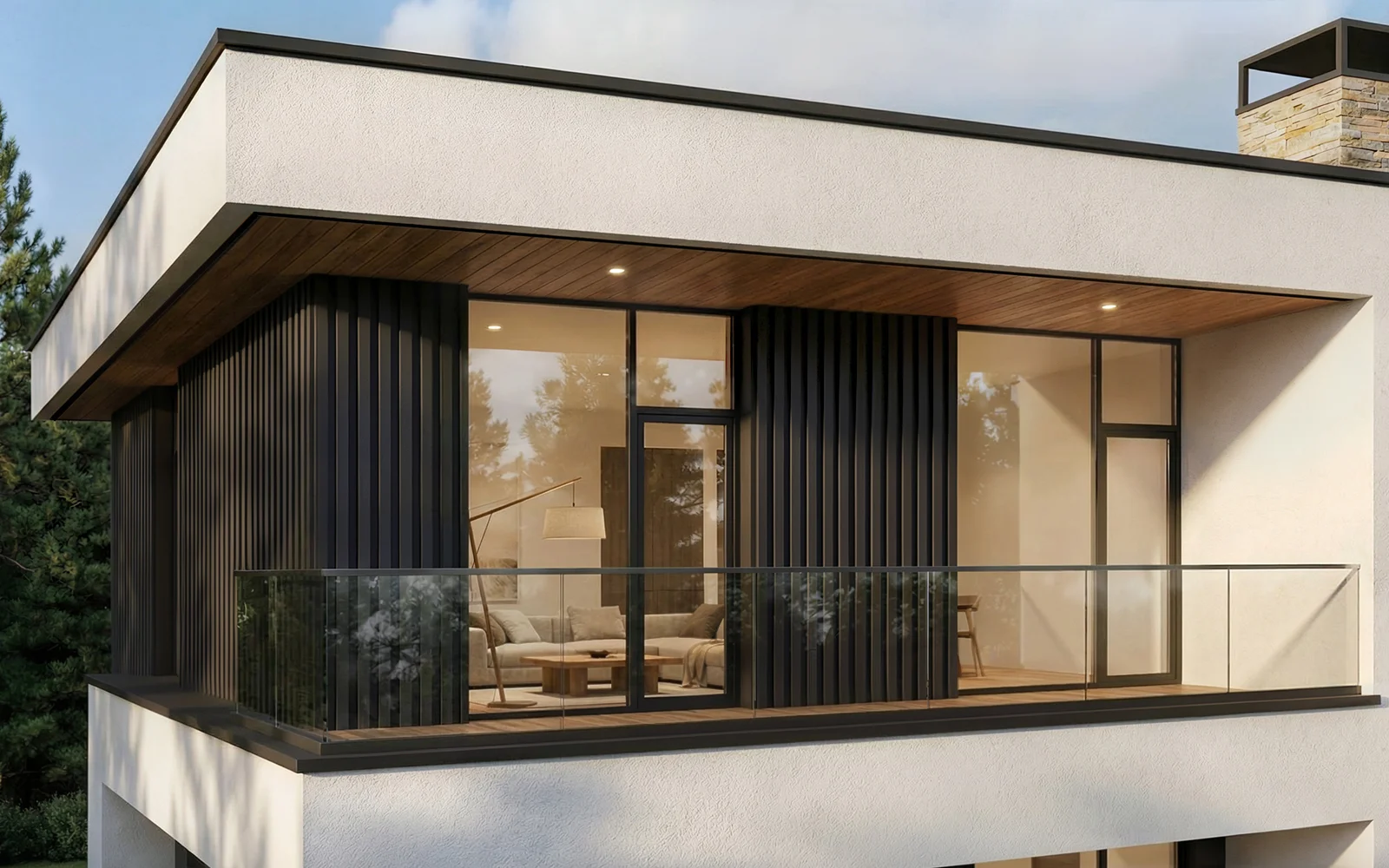 Modern Luxury Forest Villa - detail 3
