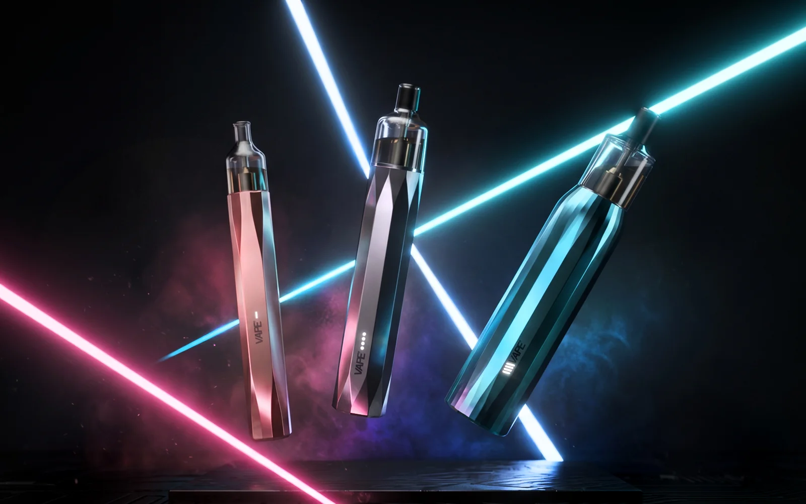 Sleek Geometric Vapes Product Design - detail 1