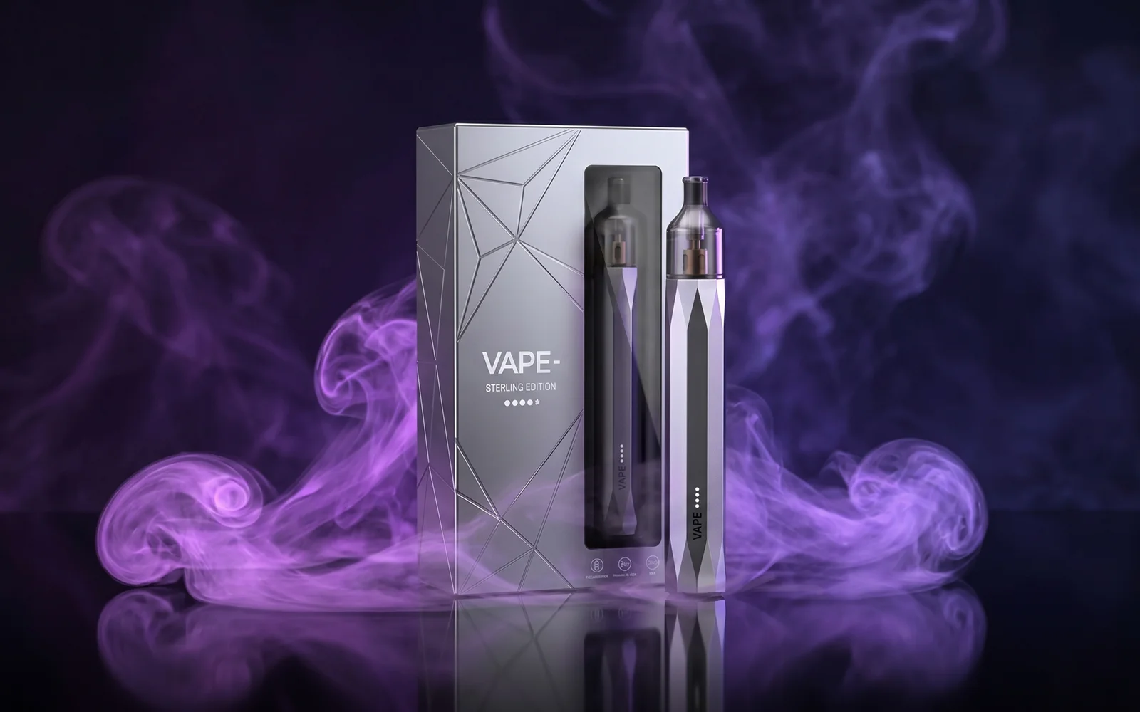 Sleek Geometric Vapes Product Design - detail 6