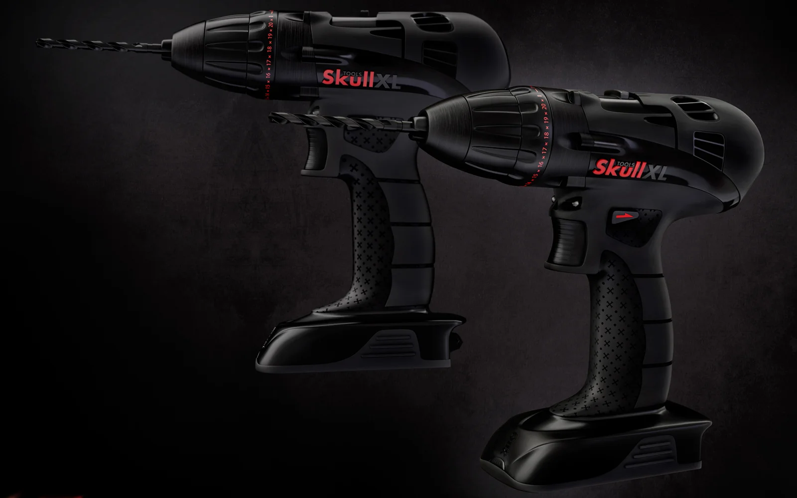 SkullXL Cordless Drill - Industrial Design - detail 1
