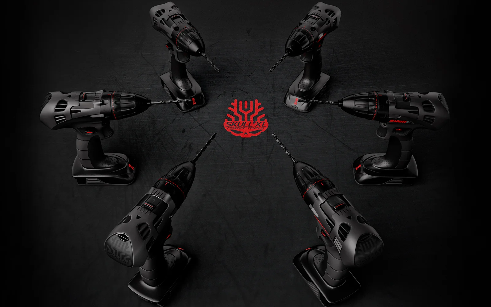 SkullXL Cordless Drill - Industrial Design - detail 5