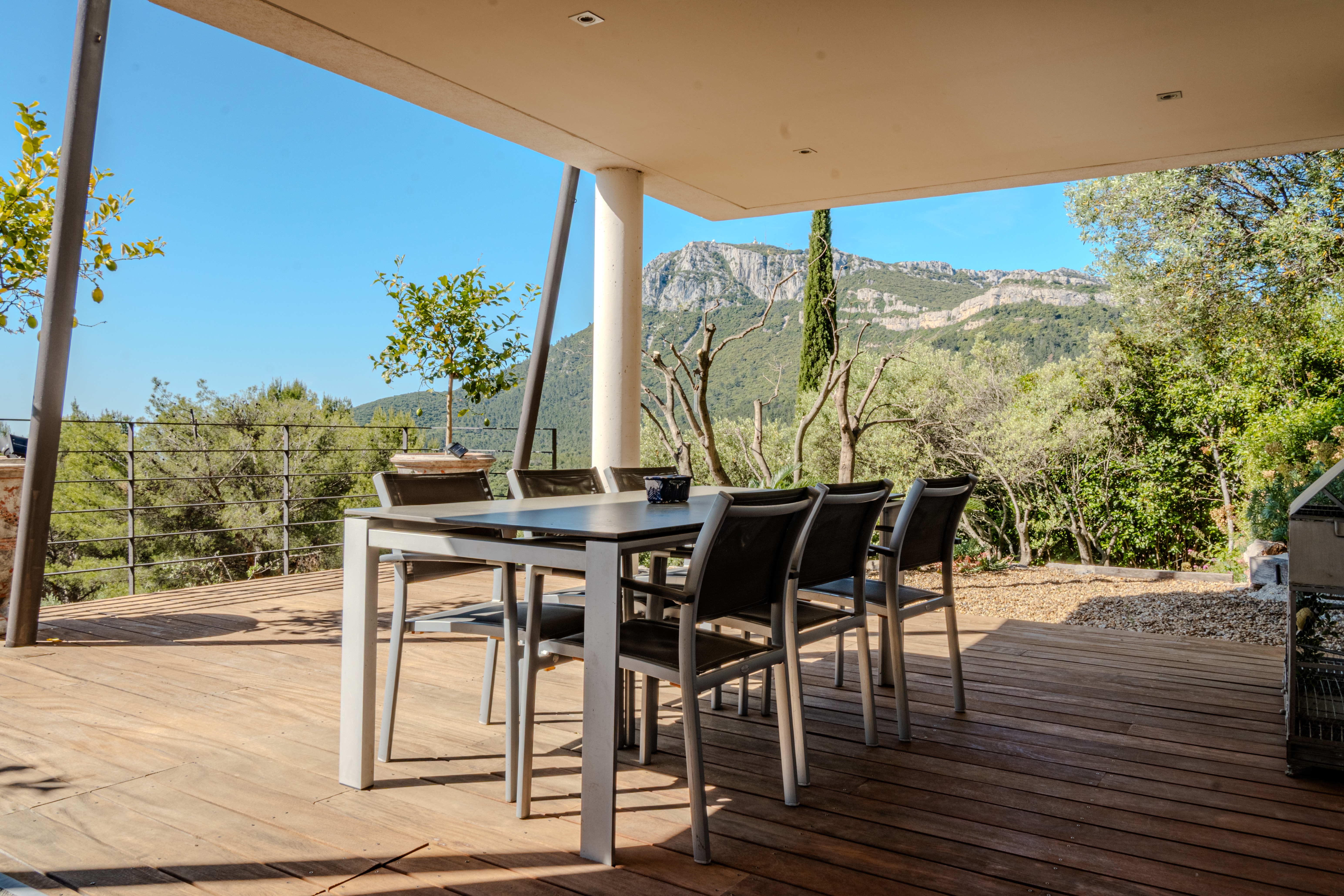 Villa Vespera — Solliès-Ville (Les Selves) à Solliès-Ville — vue depuis la terrasse