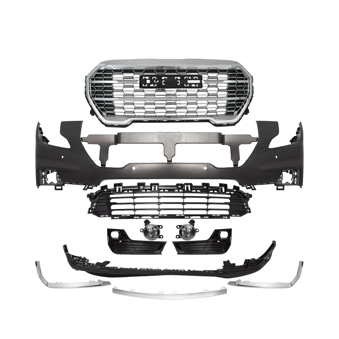 2022-2024 GMC TERRAIN FRONT BUMPER SET（DENALI） WITH GRILLE WITH FOG ...