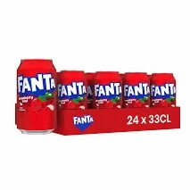 Fanta aardbei & kiwi 24x0.33L