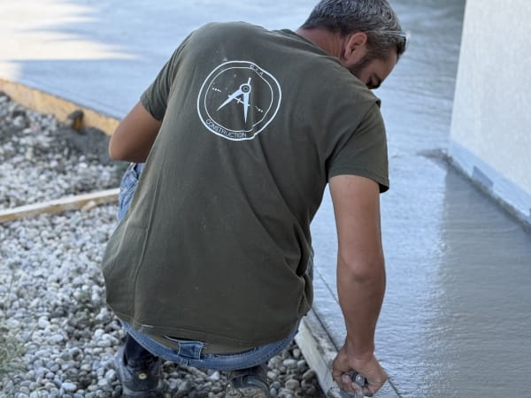 Dalle béton 