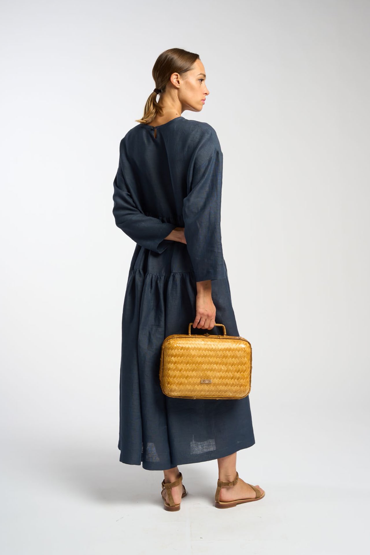 Neri Firenze Kleid Sia , Tasche Bamboo