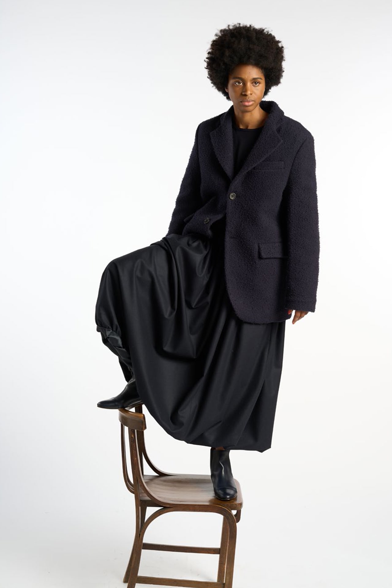 Neri Firenze Mabu Ballon skirt,Wool