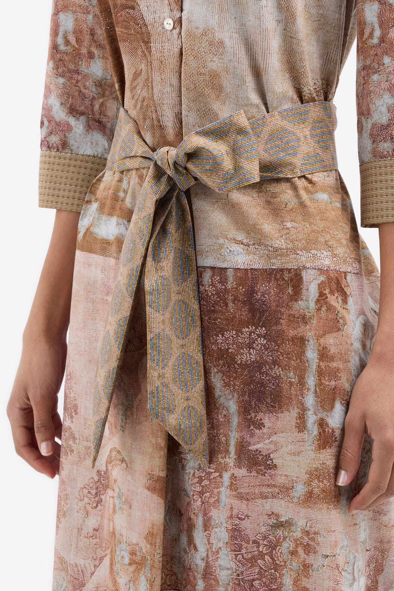 Pierre Louis Mascia Kleid Baumwolle