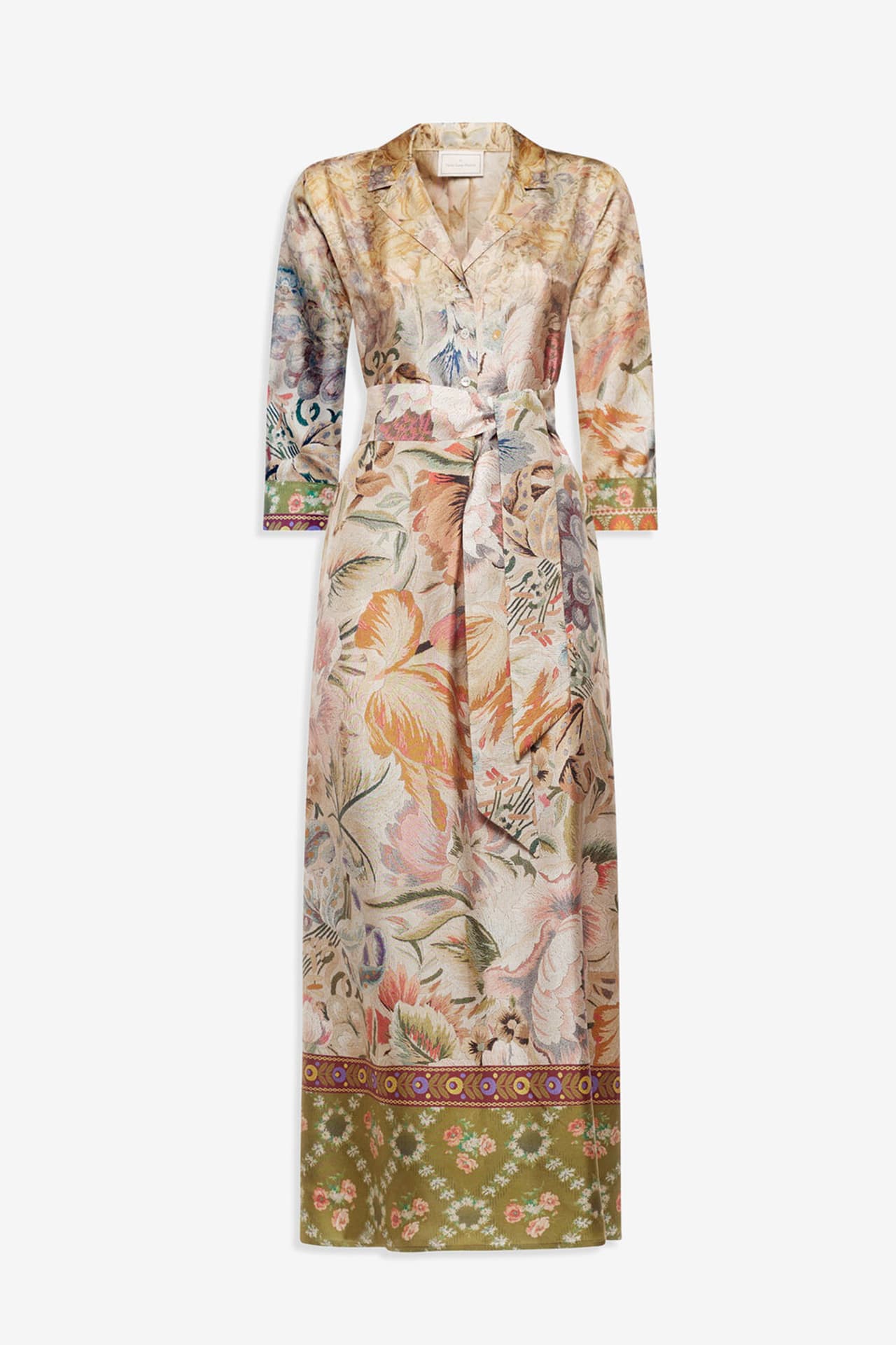 Pierre-Louis-mascia,Kleid Aloe, Seide