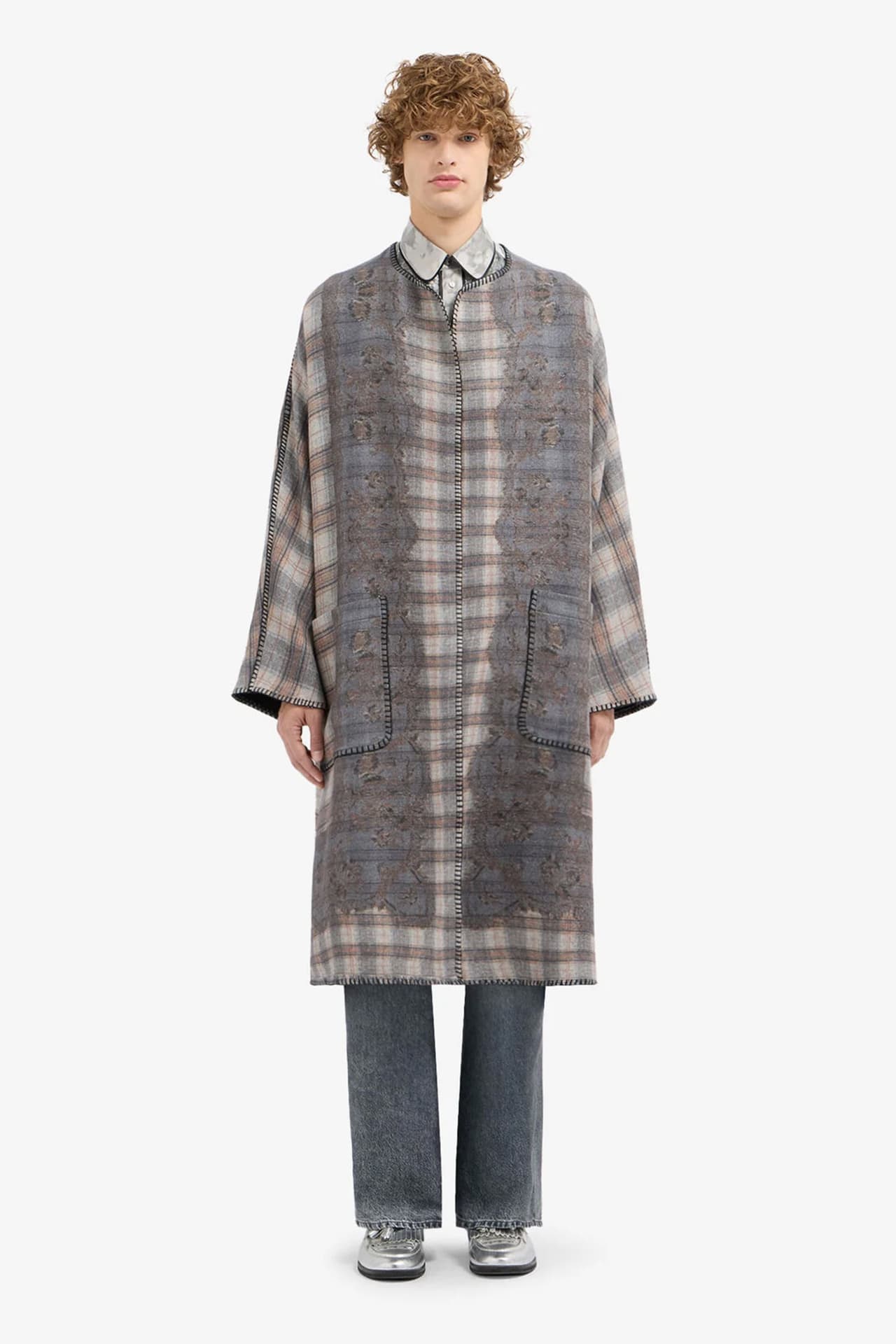 Pierre-louis-Marcia, Mantel Pancake, Wolle