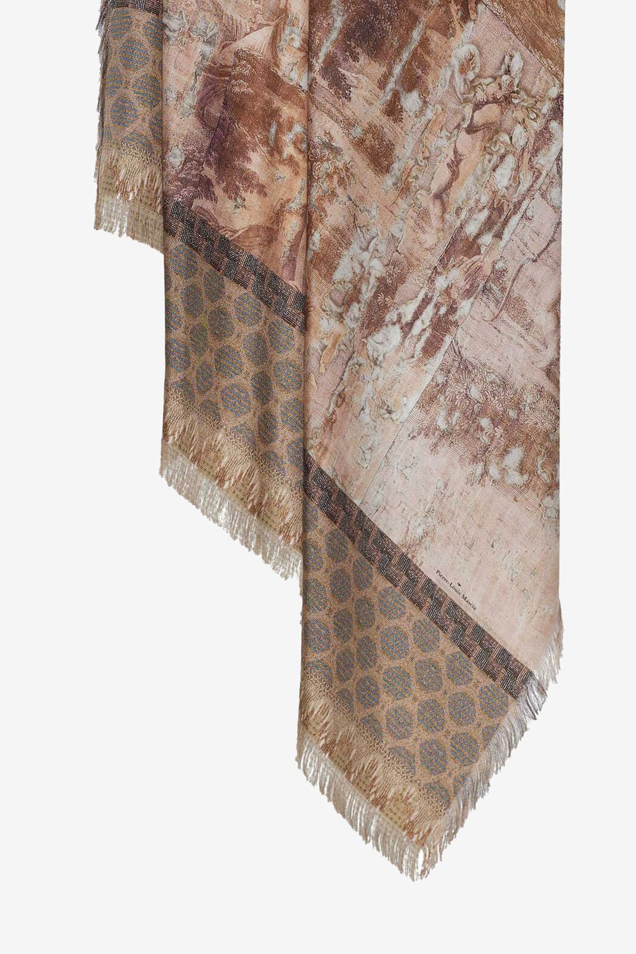 Pierre Louis Mascia  Schal Seide