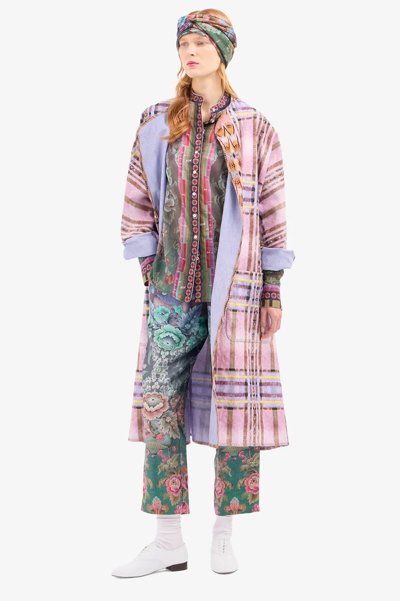 Pierre Louis Mascia Mantel Baumwolle