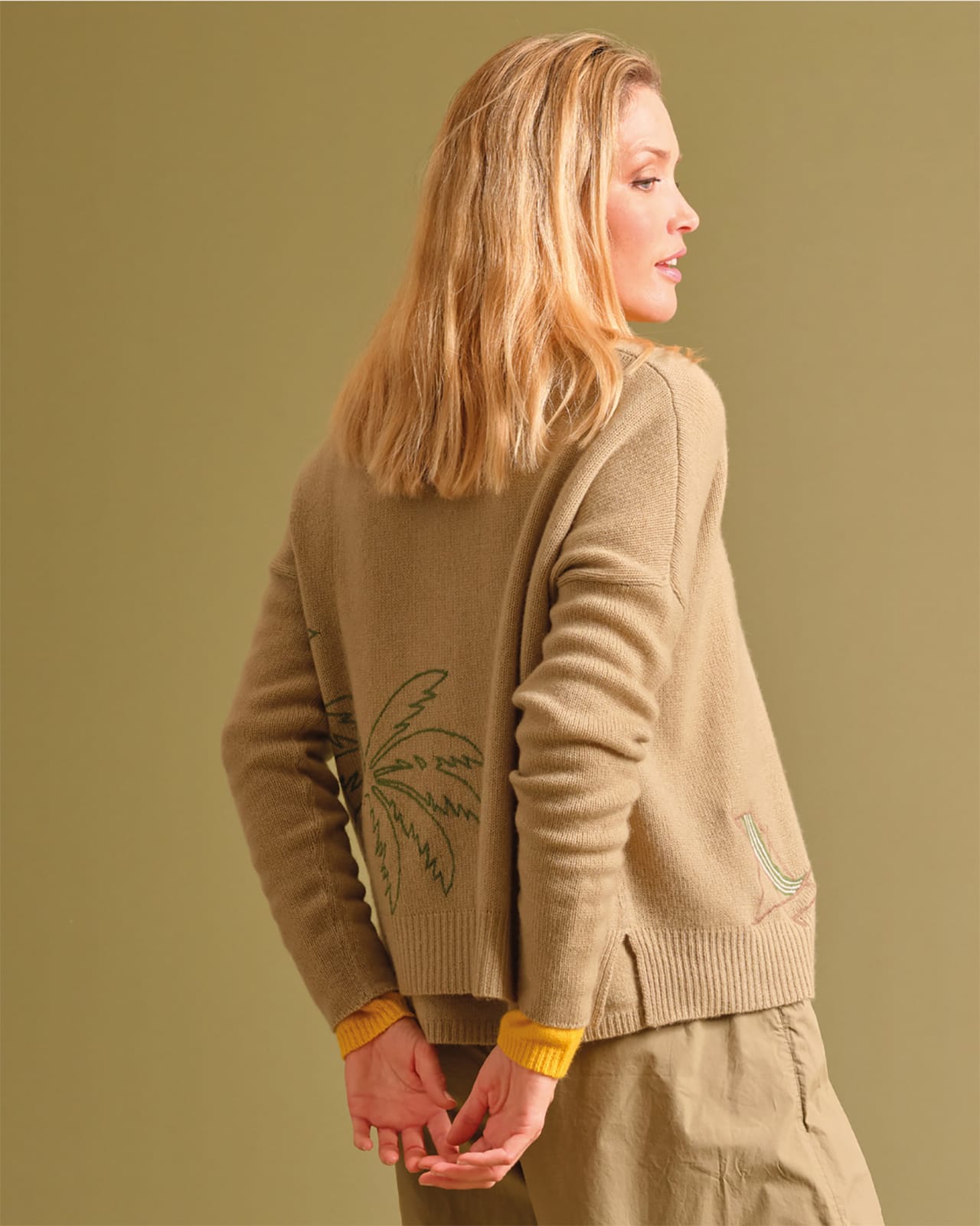 holygoat Cardigan Orang Utan Cashmere