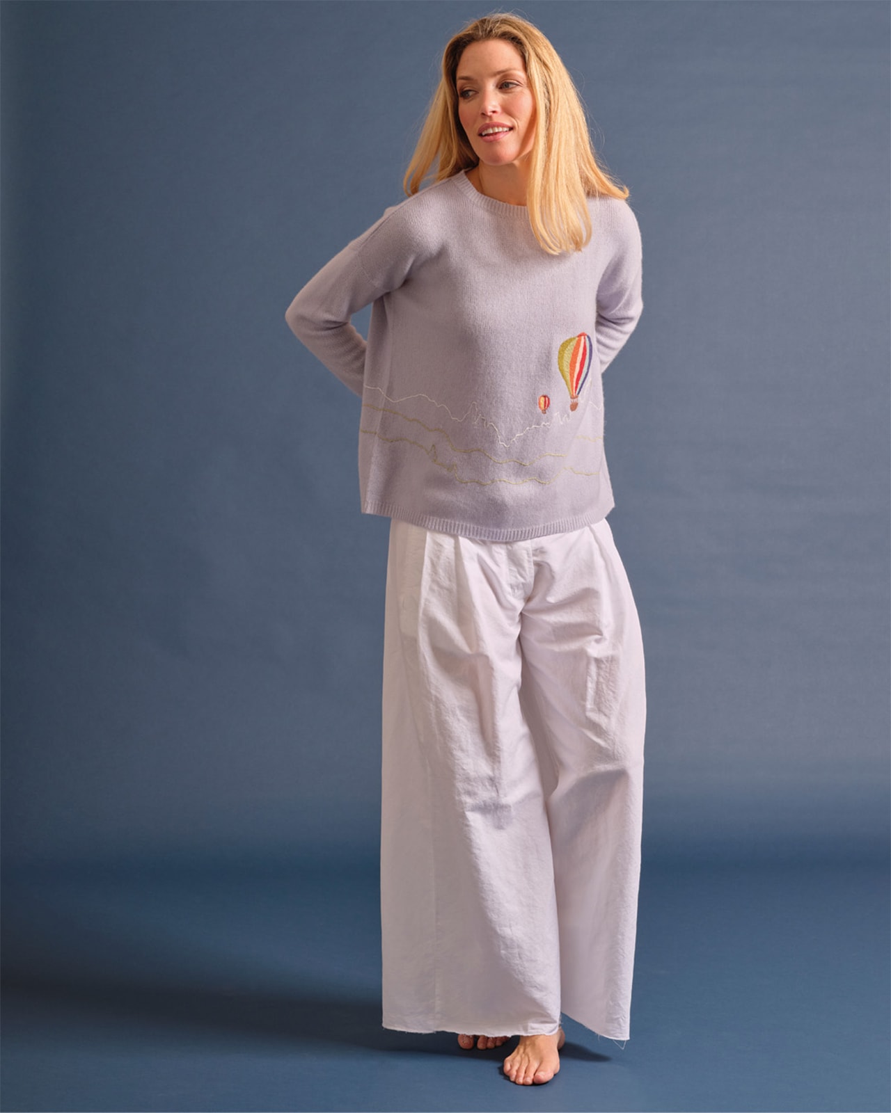 holygoat Sweater Hot Air Balloon