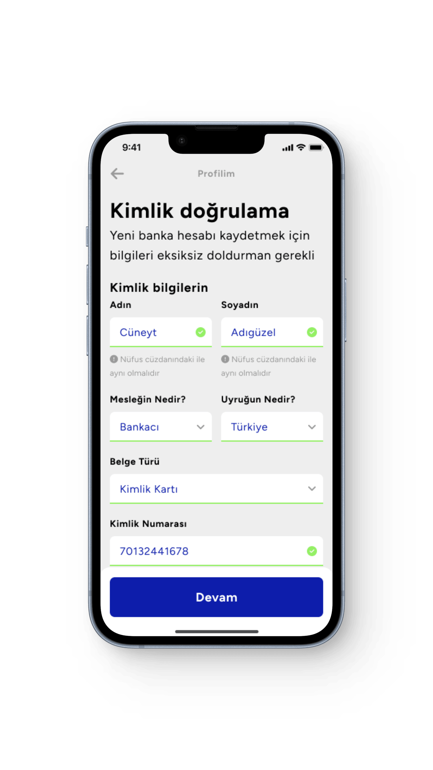 RubikPara kimlik doğrulama ekranı