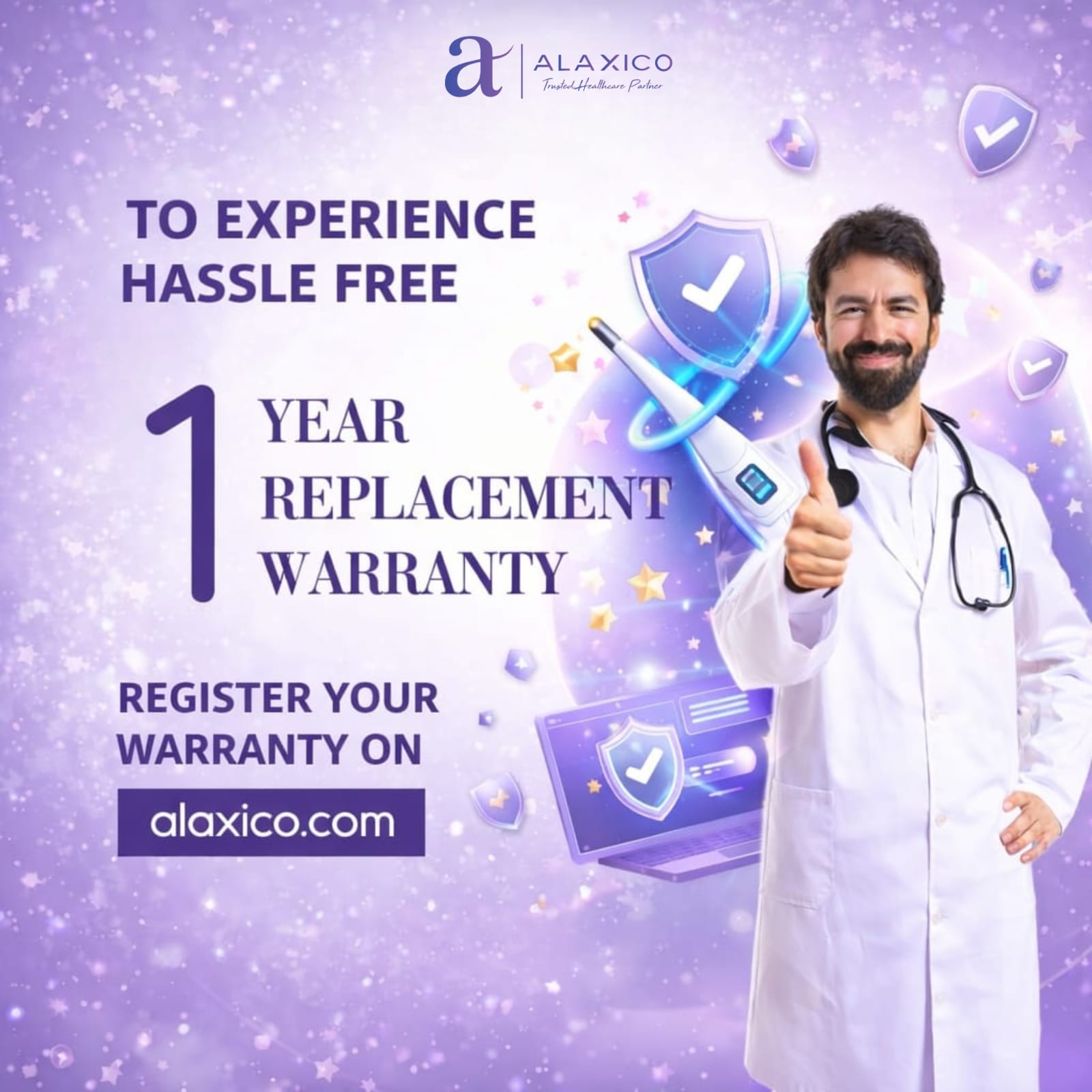 Alaxico Digital Thermometer for Kids and Adults