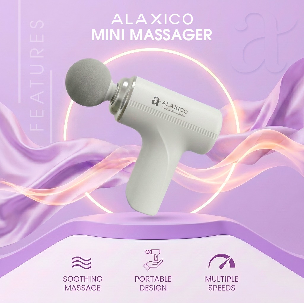 Alaxico Massage Gun with 4 Attachments