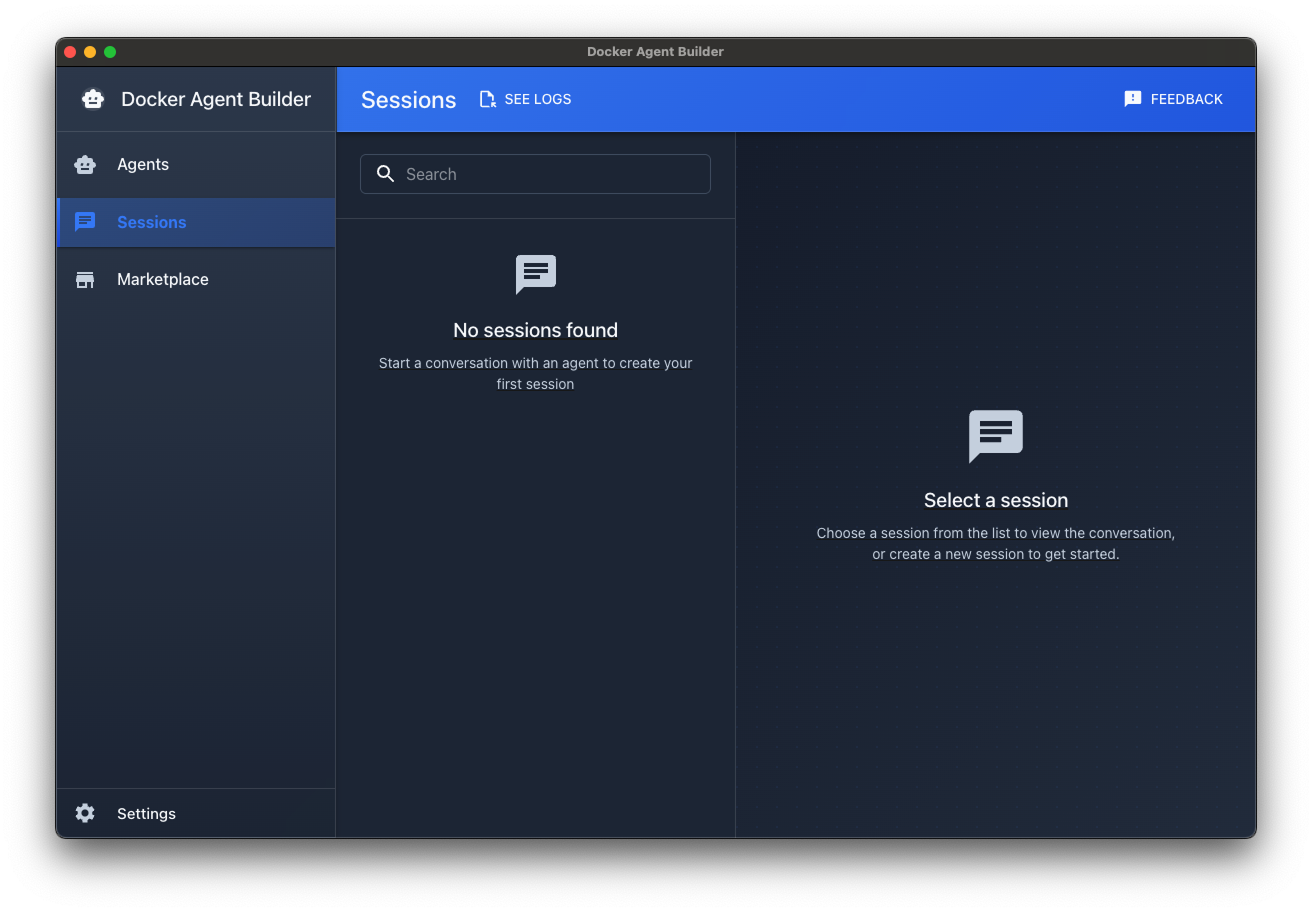 Agent configuration - Early functional UI