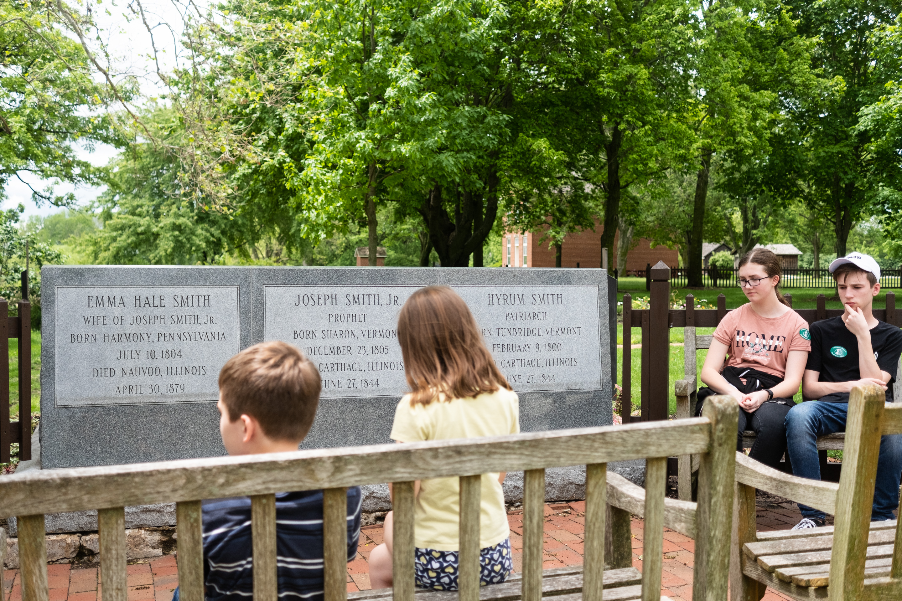 Smith Family Cemetery, Nauvoo, IL, 2019