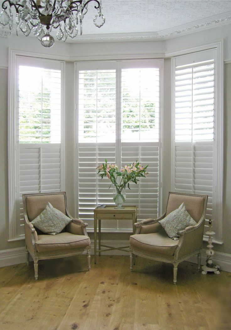 Shutters for Bay Windows