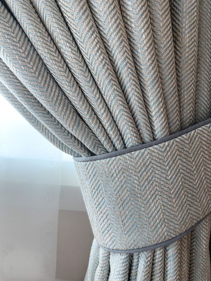 Textured Window Curtains