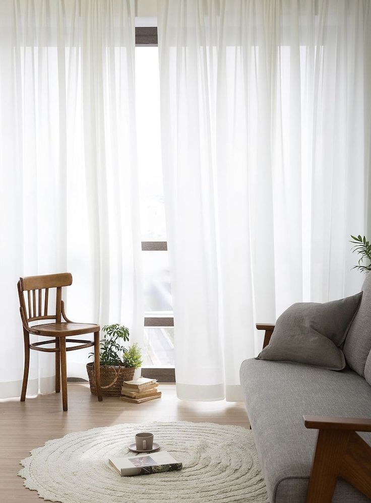 Chiffon Sheer Curtains