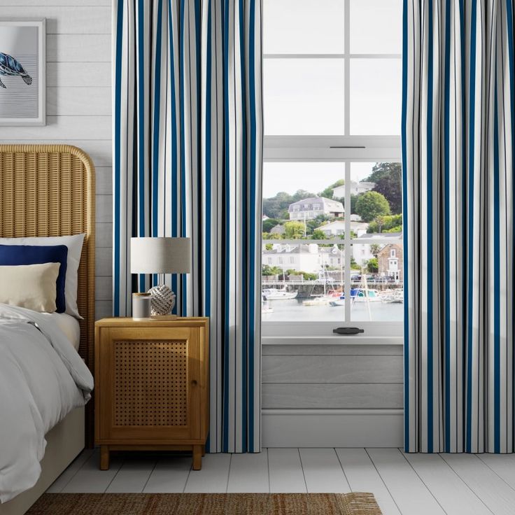 Striped Curtain Fabric