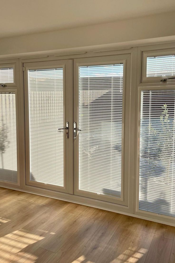 electric blinds for sliding doors