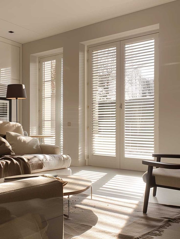 French door blinds