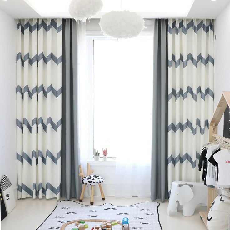 Geometric Curtain Fabric