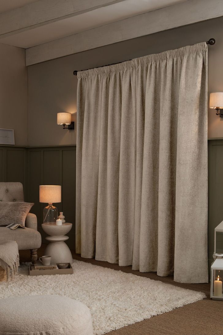 Pencil Pleat Curtains for Bedroom