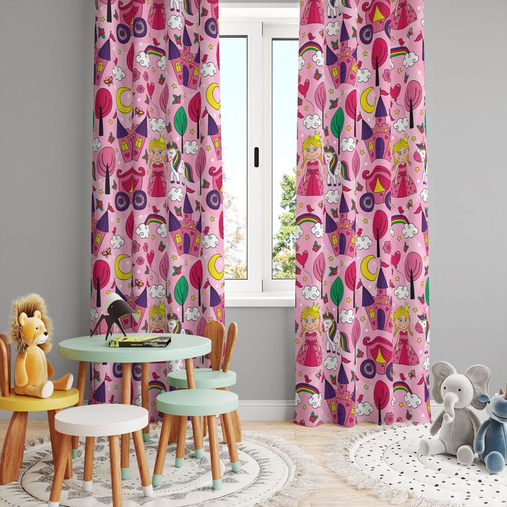 Curtain Prints for Kids