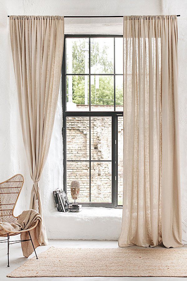Linen Blackout Curtains