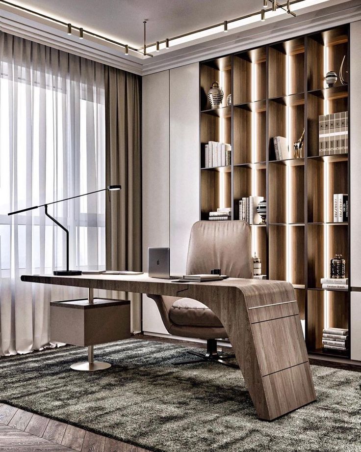 Curtain for Office Window