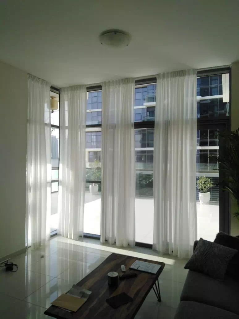 Chiffon Curtains for Living Room