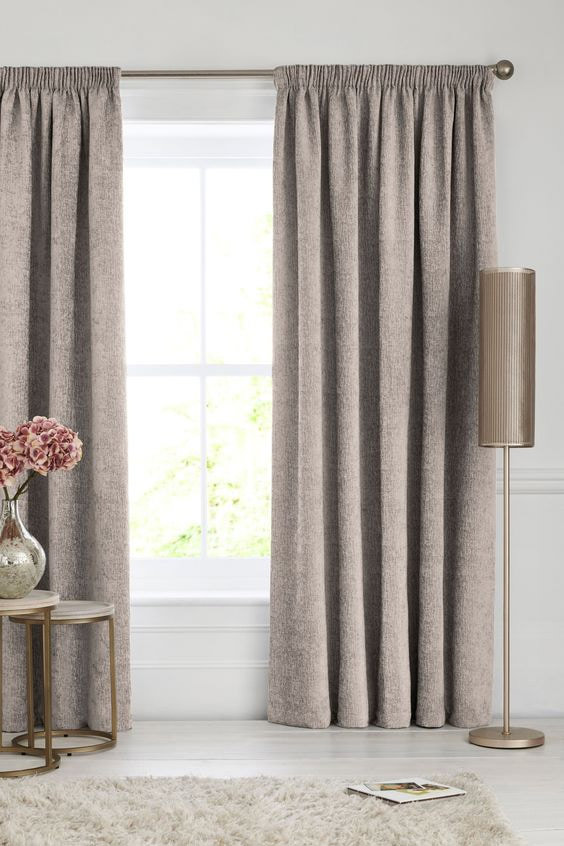 Pencil Pleat Blackout Curtains