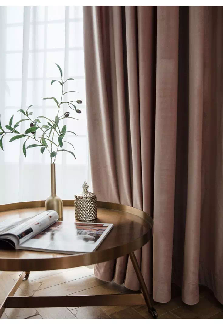 Plain Curtains for Bedroom