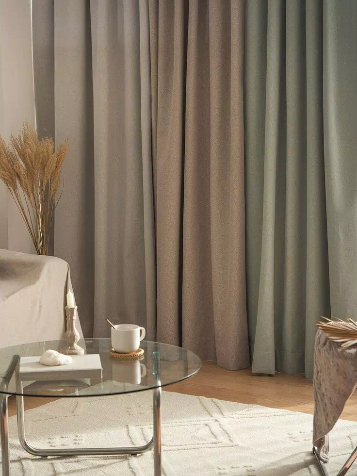 Luxury Plain Curtains