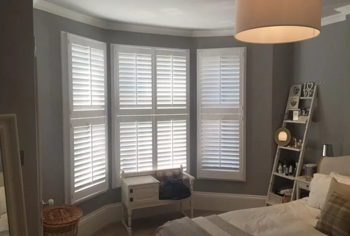 Bay Window Interior Shutters