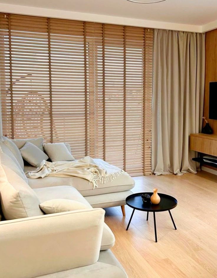 wood panel window blinds