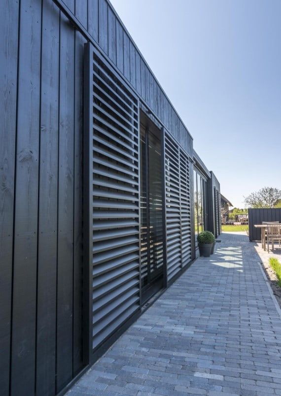 Tracked Shutters for Patio Doors
