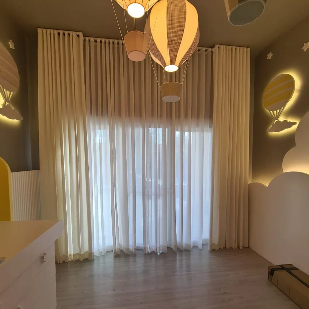 Sheer Ripple Fold Curtains