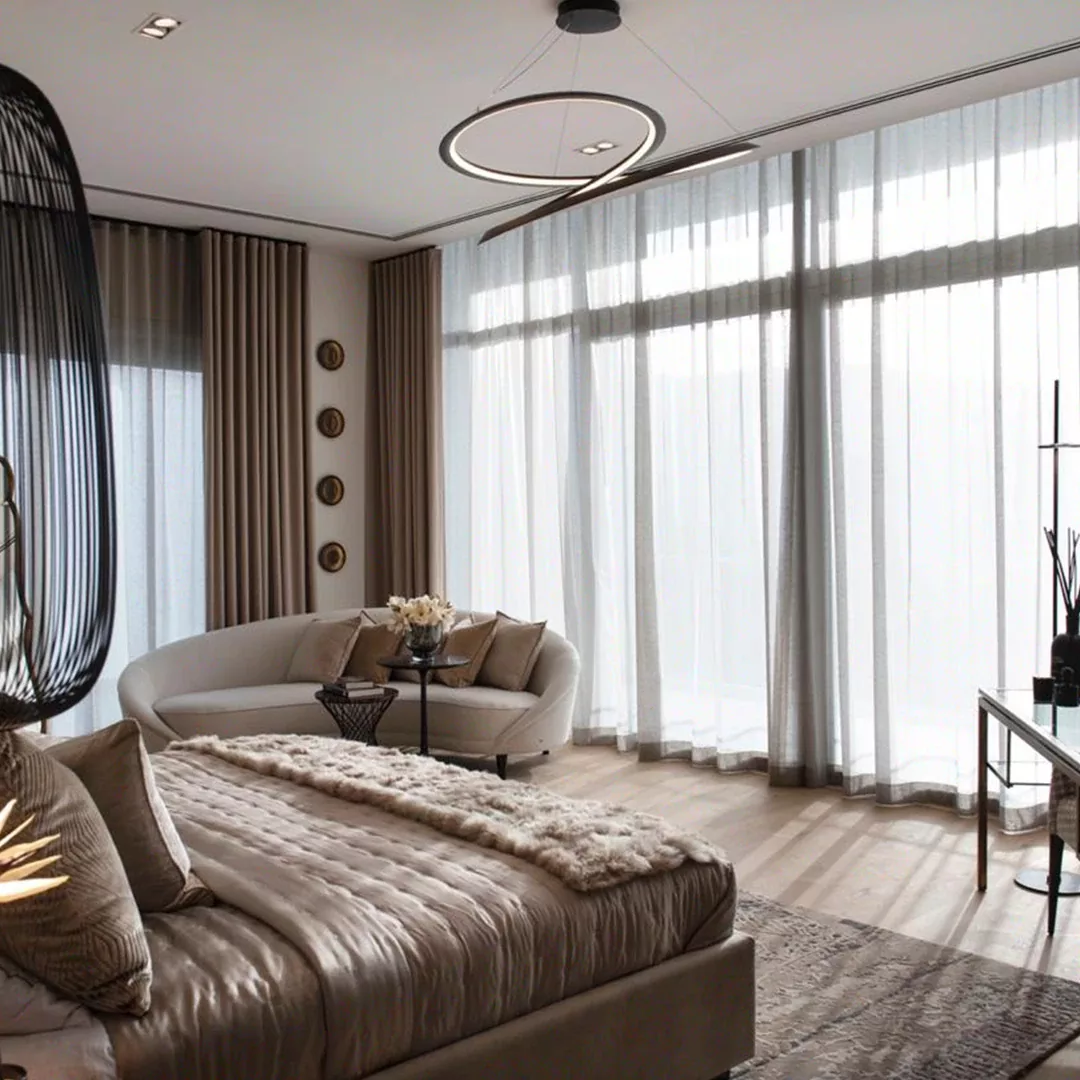 Sheer Ripple Fold Curtains