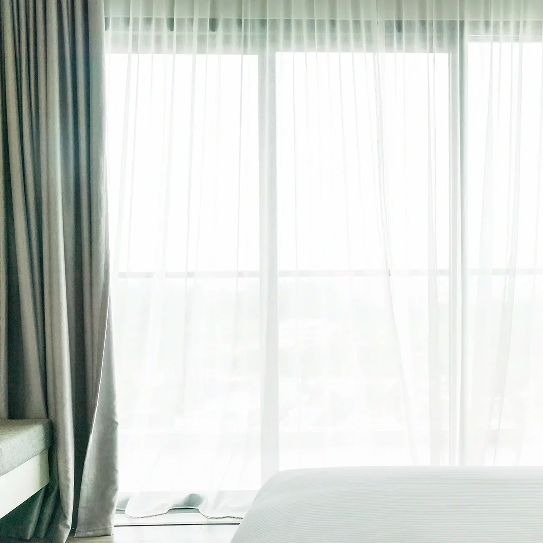 Sheer Ripple Fold Curtains