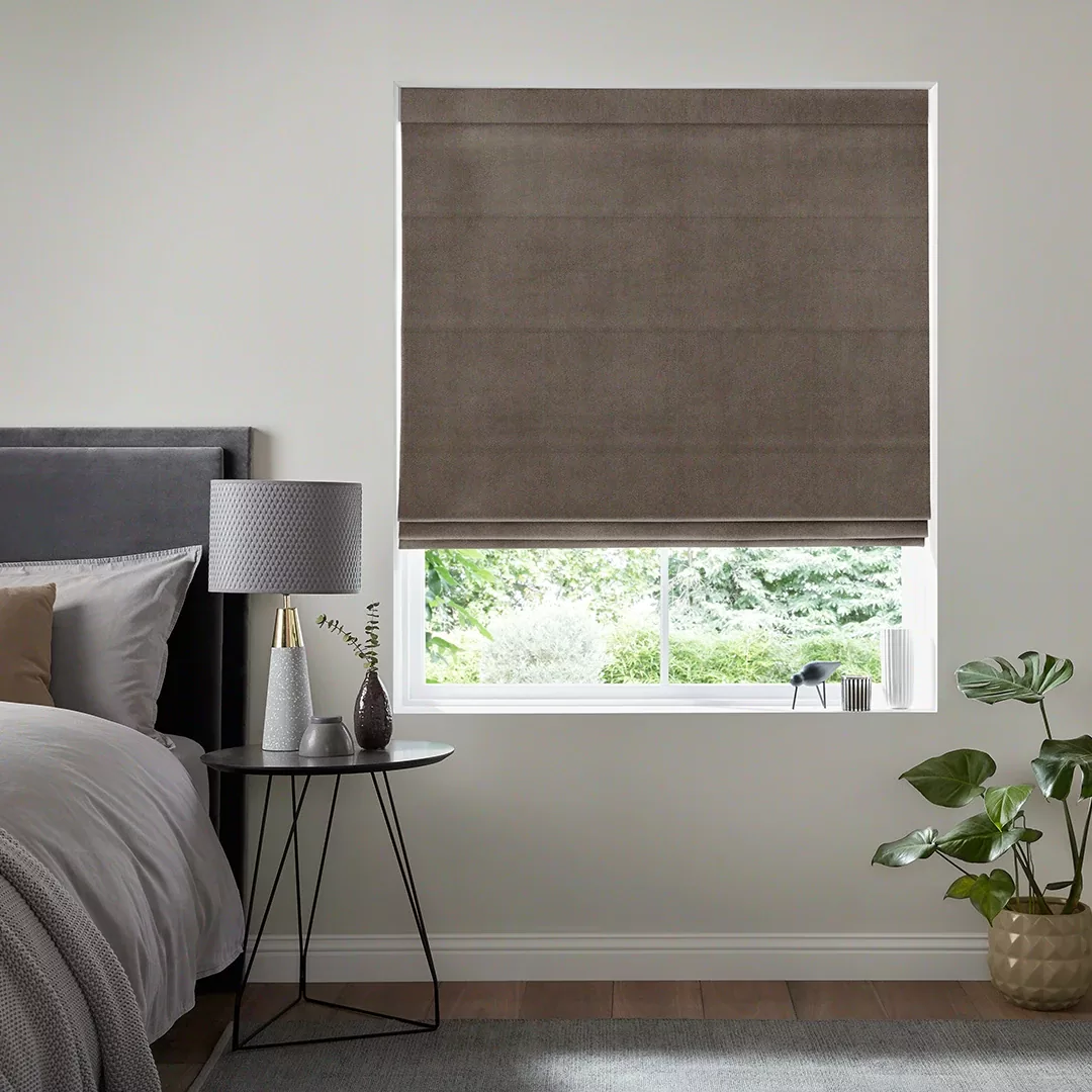 blackout roman blind