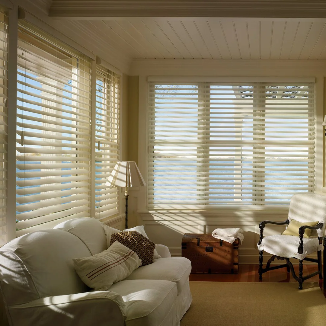 wooden blinds