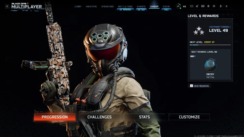 BO7 / Warzone Account 💎 12 Arclight | 50 Wins Completed | Level 55+ | Instant Delivery