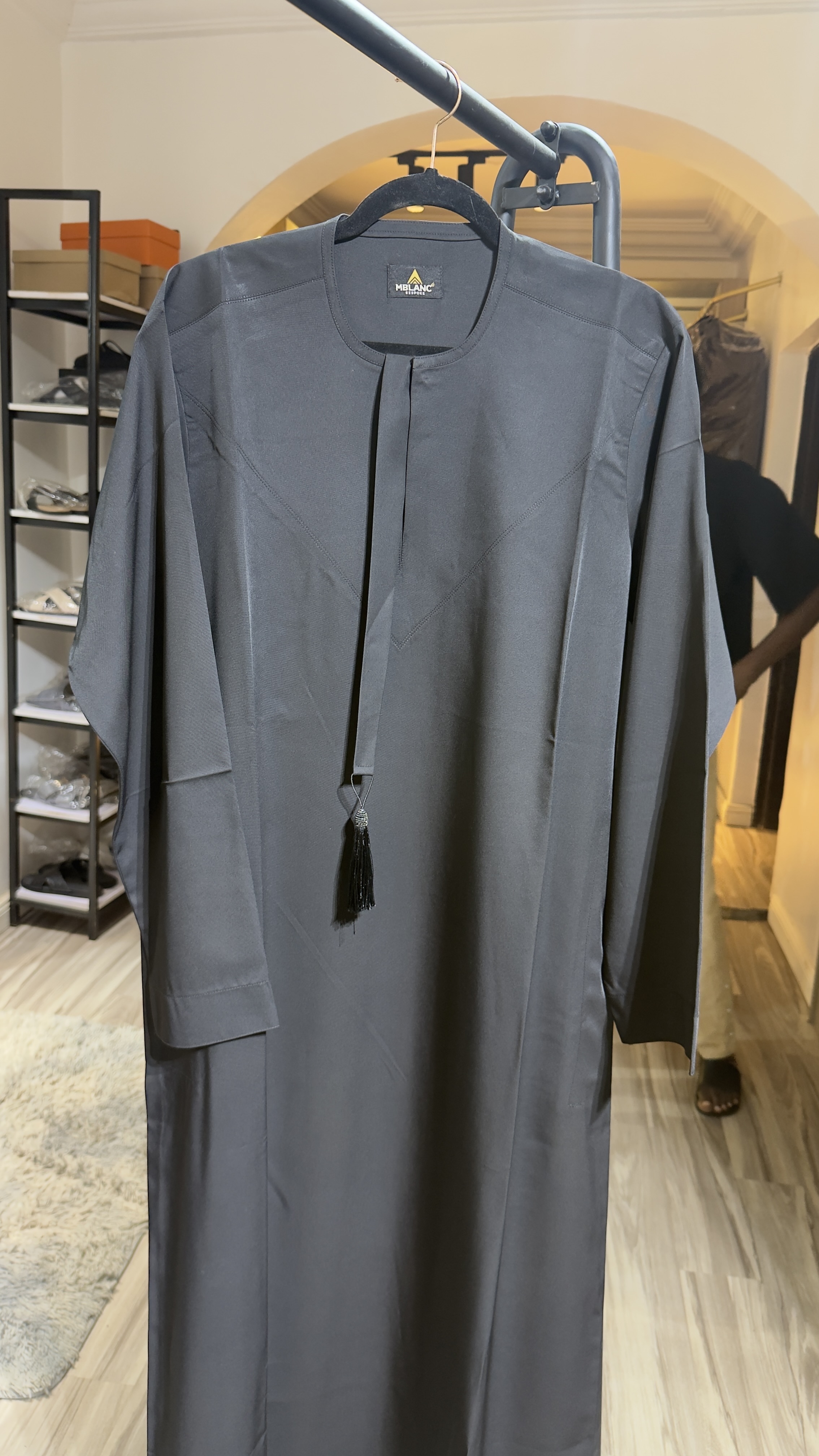 Grey Modern Jalabia